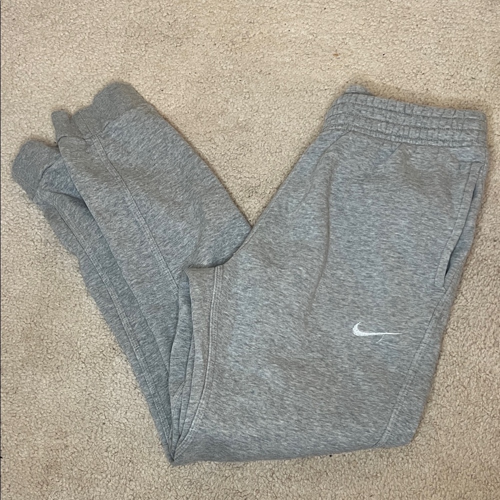 Nike Kids Heather Gray Joggers